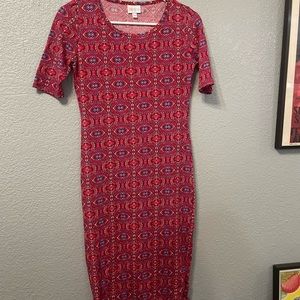 Lularoe Julia Dress- Geometric